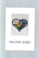 Geschenkkarte "Herzliche Gr&uuml;&szlig;e"